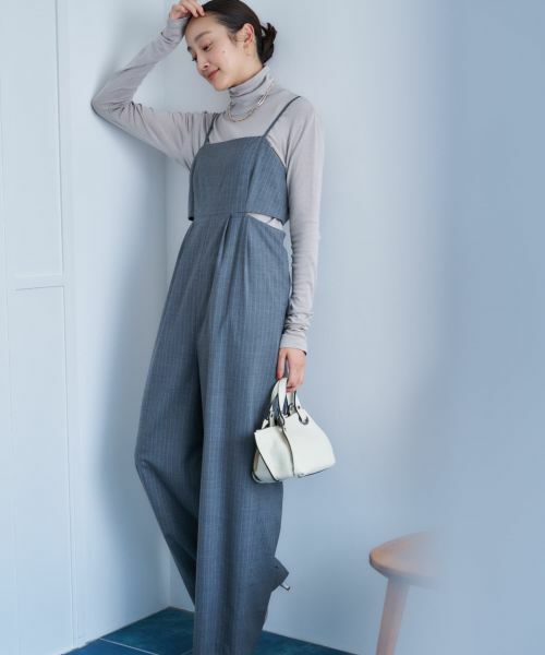NEMIKA / ネミカ その他パンツ | ストライプオールインワン【NEMIKA】 | 詳細27