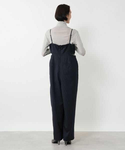 NEMIKA / ネミカ その他パンツ | ストライプオールインワン【NEMIKA】 | 詳細3