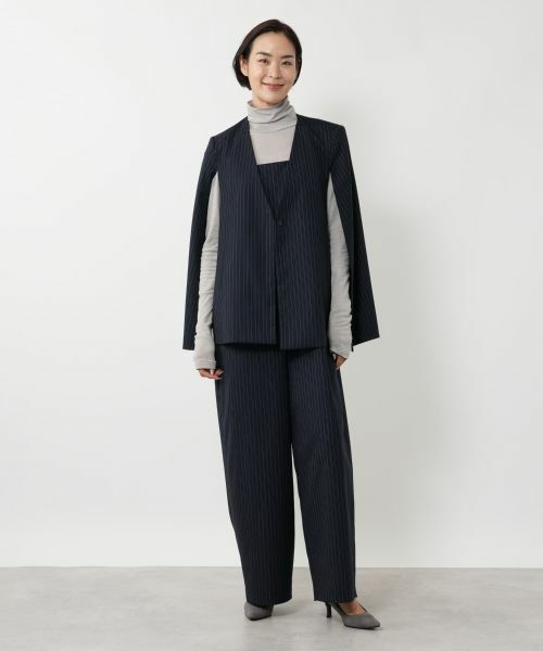 NEMIKA / ネミカ その他パンツ | ストライプオールインワン【NEMIKA】 | 詳細4