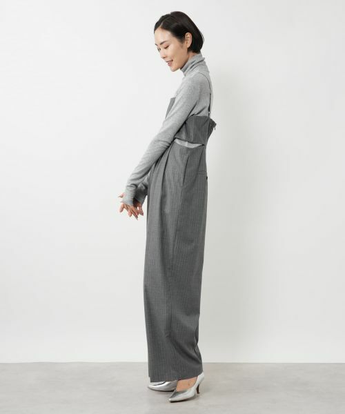 NEMIKA / ネミカ その他パンツ | ストライプオールインワン【NEMIKA】 | 詳細8