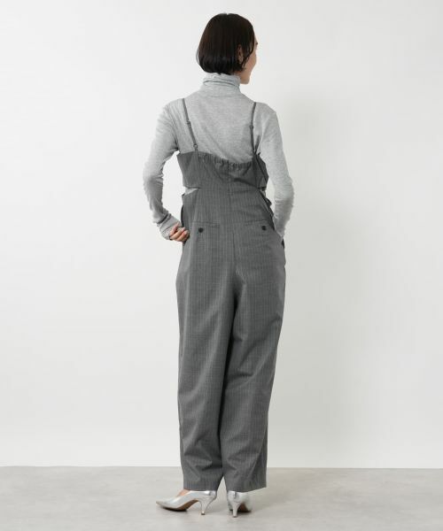 NEMIKA / ネミカ その他パンツ | ストライプオールインワン【NEMIKA】 | 詳細9