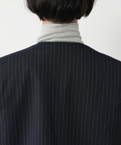 NEMIKA / ネミカ テーラードジャケット | ストライプケープジャケット【NEMIKA】 | 詳細17