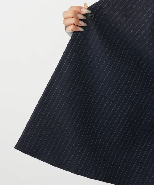 NEMIKA / ネミカ テーラードジャケット | ストライプケープジャケット【NEMIKA】 | 詳細20