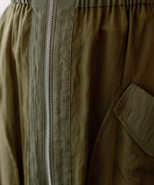 NEMIKA / ネミカ ミニ・ひざ丈スカート | レイヤードジップスカート【NEMIKA】 | 詳細11