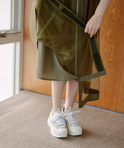 NEMIKA / ネミカ ミニ・ひざ丈スカート | レイヤードジップスカート【NEMIKA】 | 詳細12