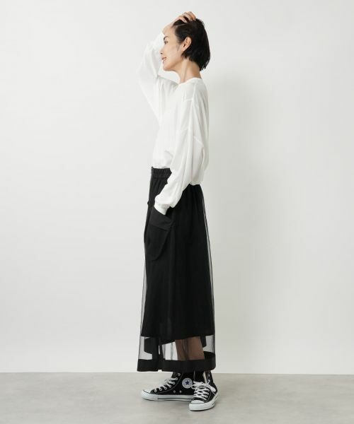 NEMIKA / ネミカ ミニ・ひざ丈スカート | レイヤードジップスカート【NEMIKA】 | 詳細19