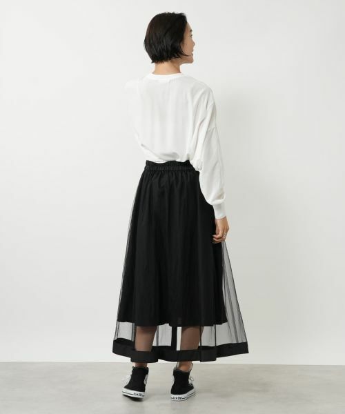 NEMIKA / ネミカ ミニ・ひざ丈スカート | レイヤードジップスカート【NEMIKA】 | 詳細20