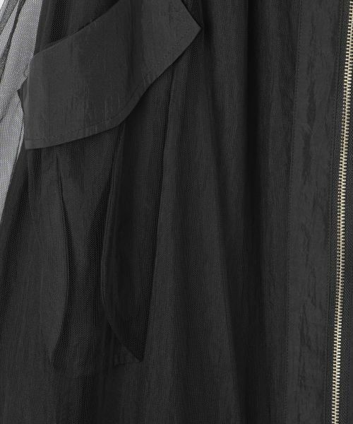 NEMIKA / ネミカ ミニ・ひざ丈スカート | レイヤードジップスカート【NEMIKA】 | 詳細4