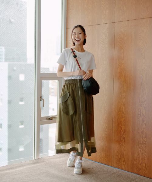 NEMIKA / ネミカ ミニ・ひざ丈スカート | レイヤードジップスカート【NEMIKA】 | 詳細7