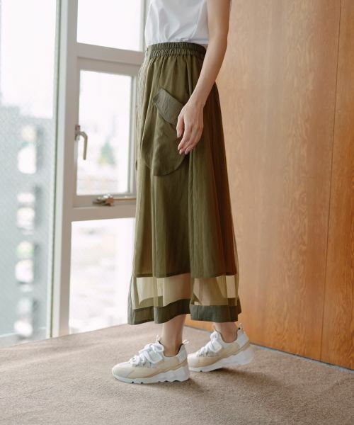 NEMIKA / ネミカ ミニ・ひざ丈スカート | レイヤードジップスカート【NEMIKA】 | 詳細9