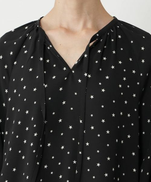 NEMIKA / ネミカ シャツ・ブラウス | 星柄プリントリボンブラウス【NEMIKA】 | 詳細7