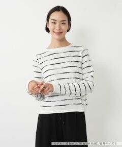 NEMIKA / ネミカ ニット・セーター | かすれボーダーニット【NEMIKA】
