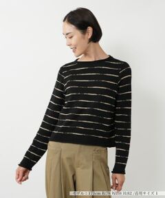 NEMIKA / ネミカ ニット・セーター | かすれボーダーニット【NEMIKA】