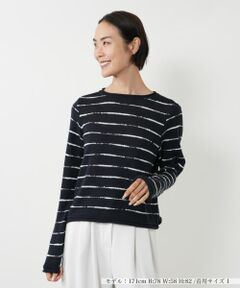 NEMIKA / ネミカ ニット・セーター | かすれボーダーニット【NEMIKA】