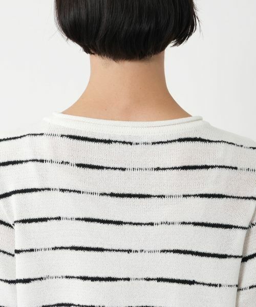 NEMIKA / ネミカ ニット・セーター | かすれボーダーニット【NEMIKA】 | 詳細14