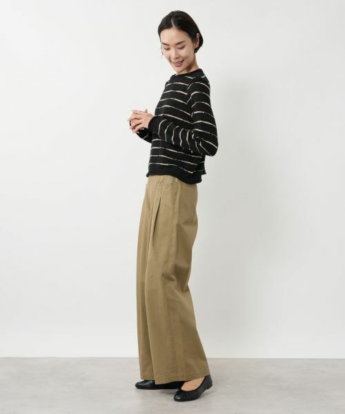 NEMIKA / ネミカ ニット・セーター | かすれボーダーニット【NEMIKA】 | 詳細2