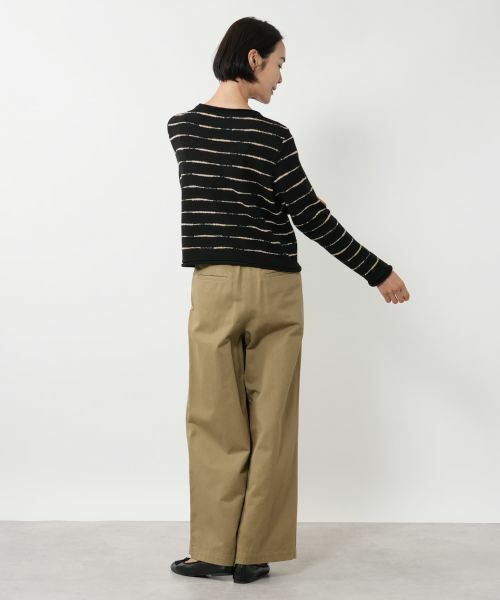 NEMIKA / ネミカ ニット・セーター | かすれボーダーニット【NEMIKA】 | 詳細3