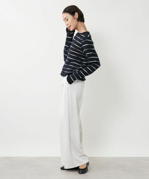 NEMIKA / ネミカ ニット・セーター | かすれボーダーニット【NEMIKA】 | 詳細5