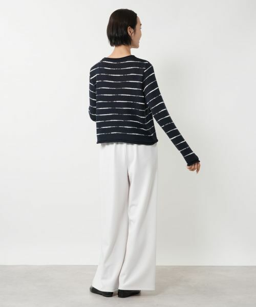 NEMIKA / ネミカ ニット・セーター | かすれボーダーニット【NEMIKA】 | 詳細6