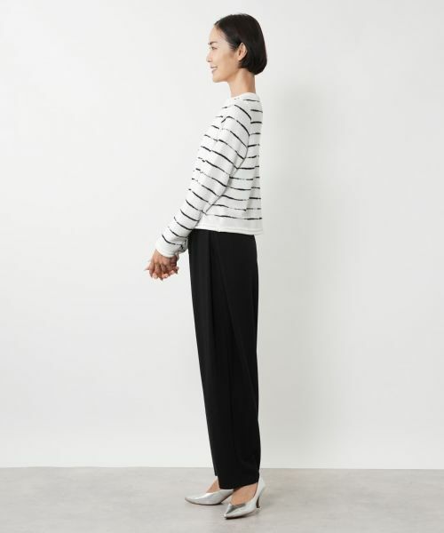 NEMIKA / ネミカ ニット・セーター | かすれボーダーニット【NEMIKA】 | 詳細8