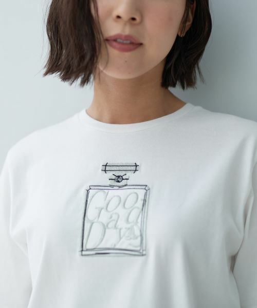 NEMIKA / ネミカ Tシャツ | パフュームボトル刺繍カットソー【NEMIKA】 | 詳細10