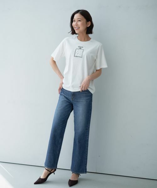 NEMIKA / ネミカ Tシャツ | パフュームボトル刺繍カットソー【NEMIKA】 | 詳細4