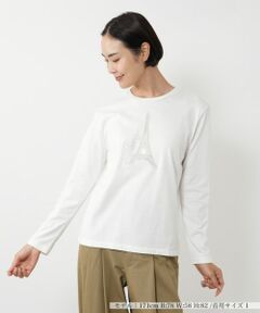 NEMIKA / ネミカ Tシャツ | エッフェル塔刺繍カットソー【NEMIKA】
