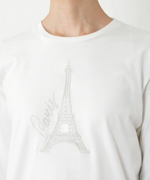 NEMIKA / ネミカ Tシャツ | エッフェル塔刺繍カットソー【NEMIKA】 | 詳細7