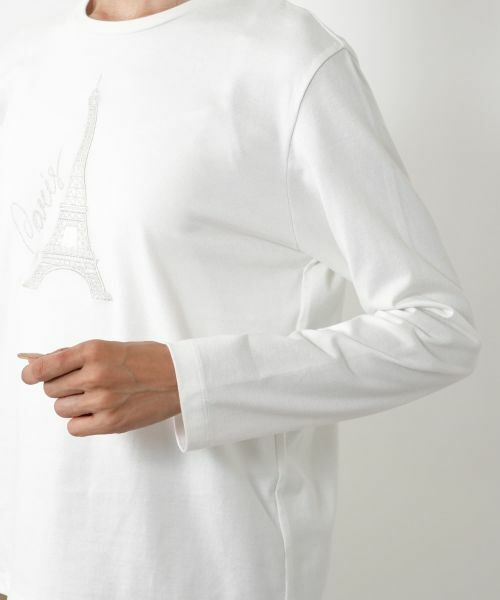 NEMIKA / ネミカ Tシャツ | エッフェル塔刺繍カットソー【NEMIKA】 | 詳細9