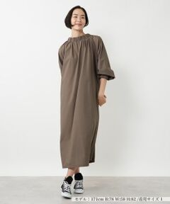 NEMIKA / ネミカ ドレス | バックフリルサックワンピース【NEMIKA】