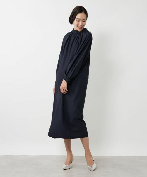 NEMIKA / ネミカ ドレス | バックフリルサックワンピース【NEMIKA】 | 詳細1