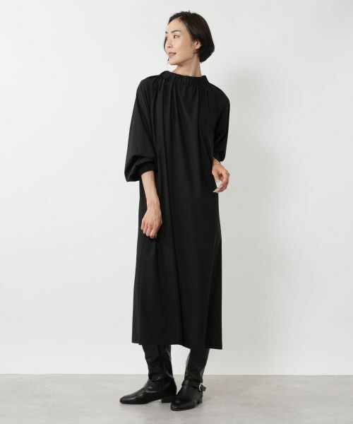 NEMIKA / ネミカ ドレス | バックフリルサックワンピース【NEMIKA】 | 詳細4