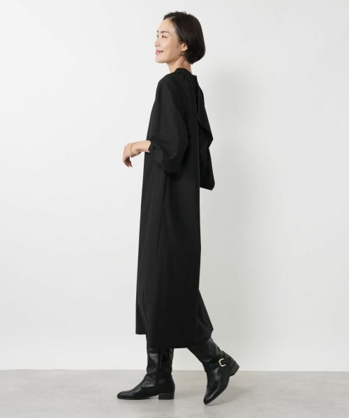 NEMIKA / ネミカ ドレス | バックフリルサックワンピース【NEMIKA】 | 詳細5