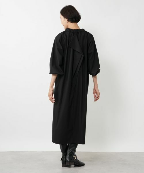 NEMIKA / ネミカ ドレス | バックフリルサックワンピース【NEMIKA】 | 詳細6