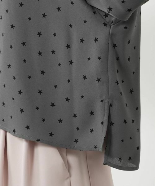 NEMIKA / ネミカ シャツ・ブラウス | 星柄プリントブラウス【NEMIKA】 | 詳細14