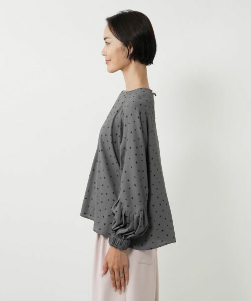 NEMIKA / ネミカ シャツ・ブラウス | 星柄プリントブラウス【NEMIKA】 | 詳細8