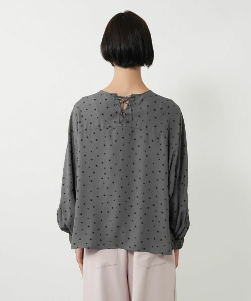 NEMIKA / ネミカ シャツ・ブラウス | 星柄プリントブラウス【NEMIKA】 | 詳細9