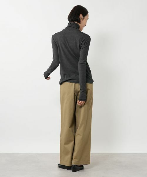 NEMIKA / ネミカ カットソー | ラメハイネックニット【NEMIKA】 | 詳細12