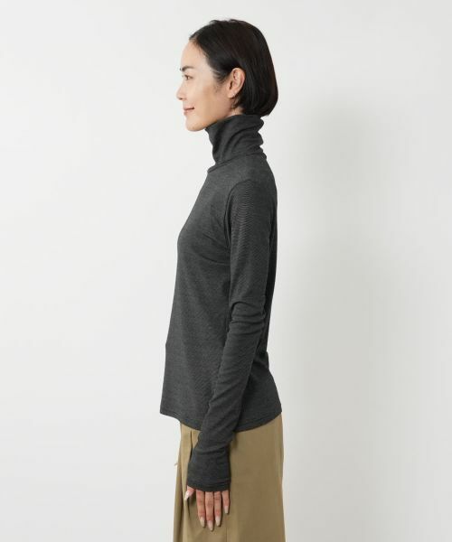 NEMIKA / ネミカ カットソー | ラメハイネックニット【NEMIKA】 | 詳細14