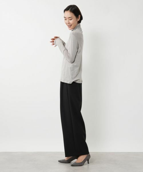 NEMIKA / ネミカ カットソー | ラメハイネックニット【NEMIKA】 | 詳細5