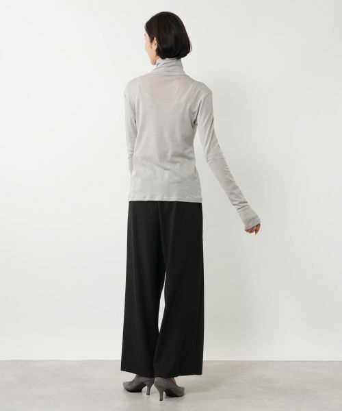 NEMIKA / ネミカ カットソー | ラメハイネックニット【NEMIKA】 | 詳細6