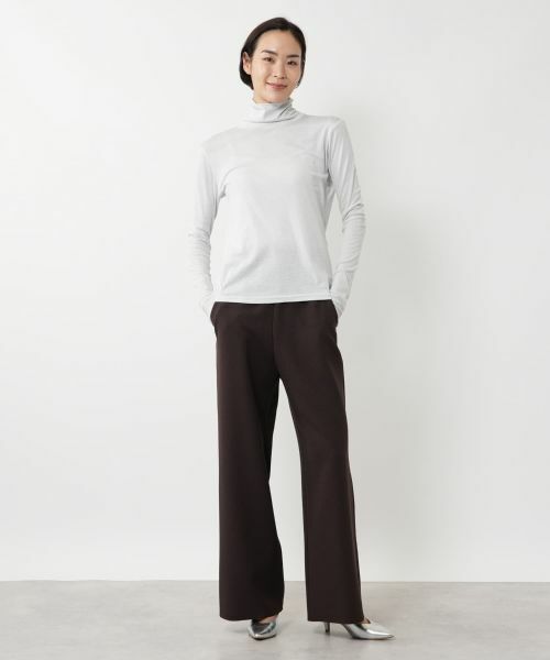 NEMIKA / ネミカ カットソー | ラメハイネックニット【NEMIKA】 | 詳細7