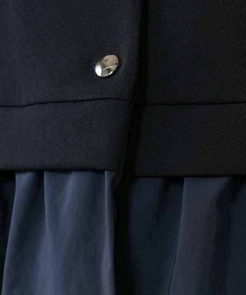 NEMIKA / ネミカ テーラードジャケット | 異素材切替ジャケット【NEMIKA】 | 詳細15