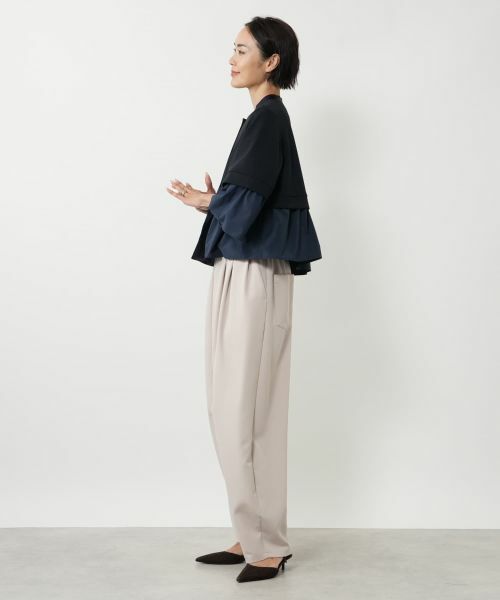 NEMIKA / ネミカ テーラードジャケット | 異素材切替ジャケット【NEMIKA】 | 詳細5