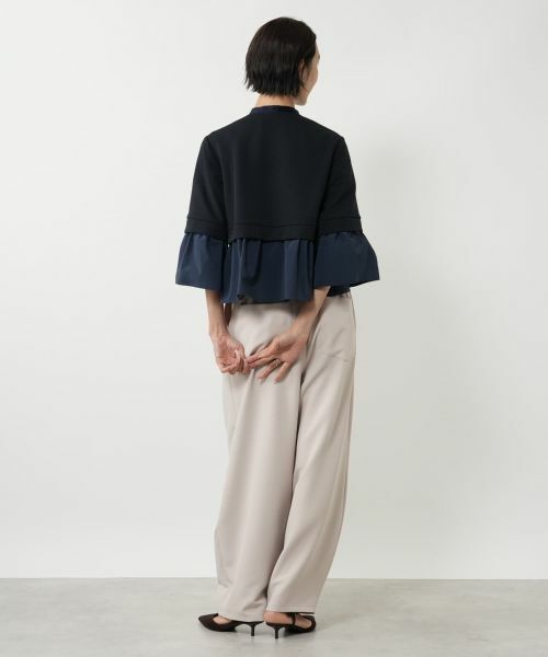 NEMIKA / ネミカ テーラードジャケット | 異素材切替ジャケット【NEMIKA】 | 詳細6