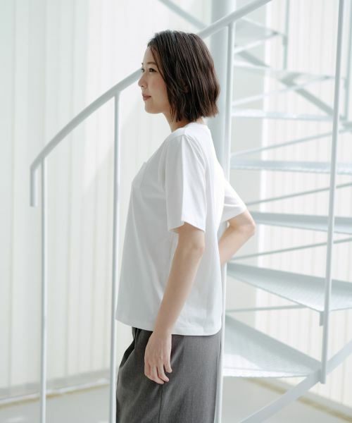 NEMIKA / ネミカ Tシャツ | 猫刺繍クルーネックカットソー【NEMIKA】 | 詳細3