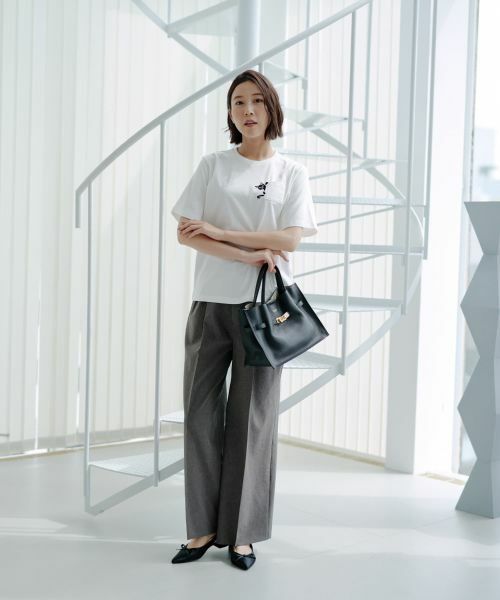 NEMIKA / ネミカ Tシャツ | 猫刺繍クルーネックカットソー【NEMIKA】 | 詳細6