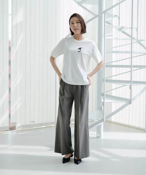 NEMIKA / ネミカ Tシャツ | 猫刺繍クルーネックカットソー【NEMIKA】 | 詳細7