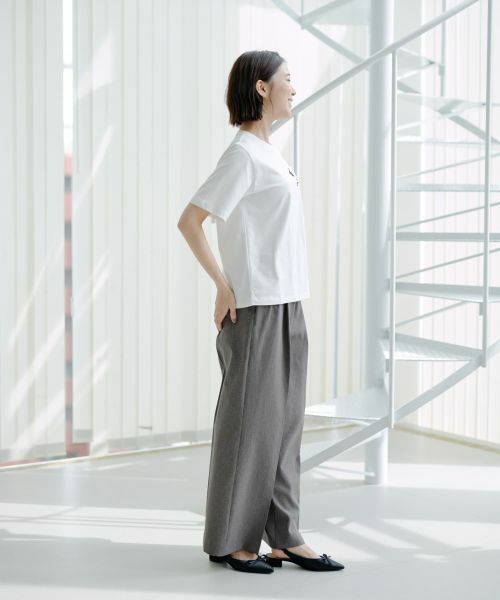 NEMIKA / ネミカ Tシャツ | 猫刺繍クルーネックカットソー【NEMIKA】 | 詳細8