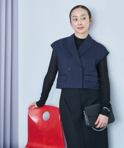 NEMIKA / ネミカ テーラードジャケット | ラペルドベスト【NEMIKA】 | 詳細18